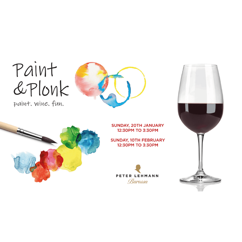 Paint & Plonk – Sunday Sessions - Peter Lehmann Wines